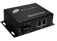 Ethernet Media Converter Single Mode Fiber To RJ45 dengan 1 Fiber dan 2 Port Ethernet